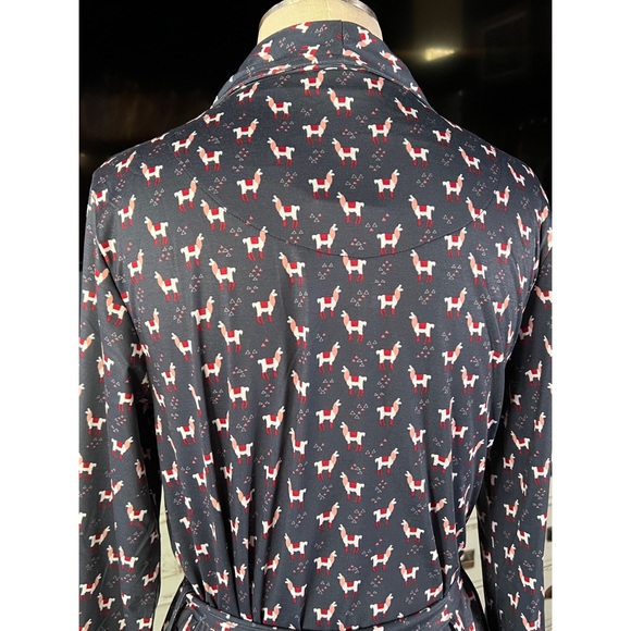 Modcloth Llama Robe M - Picture 8 of 11